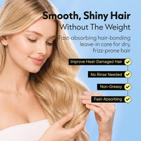 Again me Leave-In Hair Treatment for Frizz and Heat Protectant, 5.07 Fl Oz
